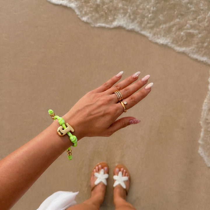 Chunky Initial Bracelet