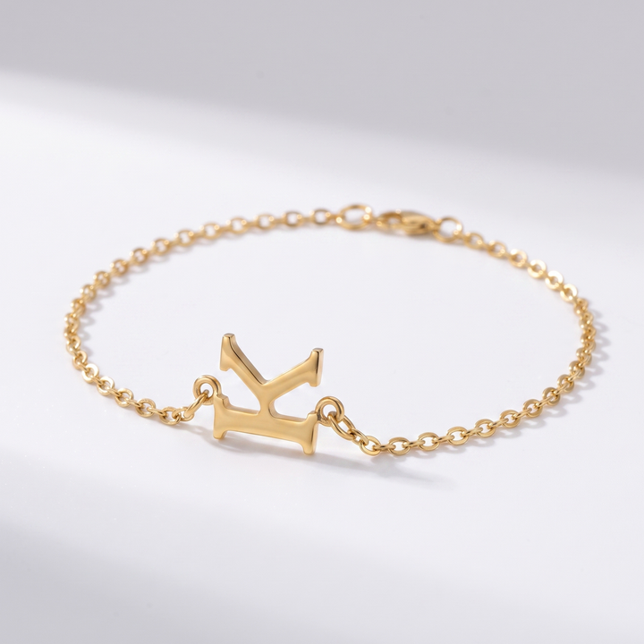 The Scritta Initial Bracelet