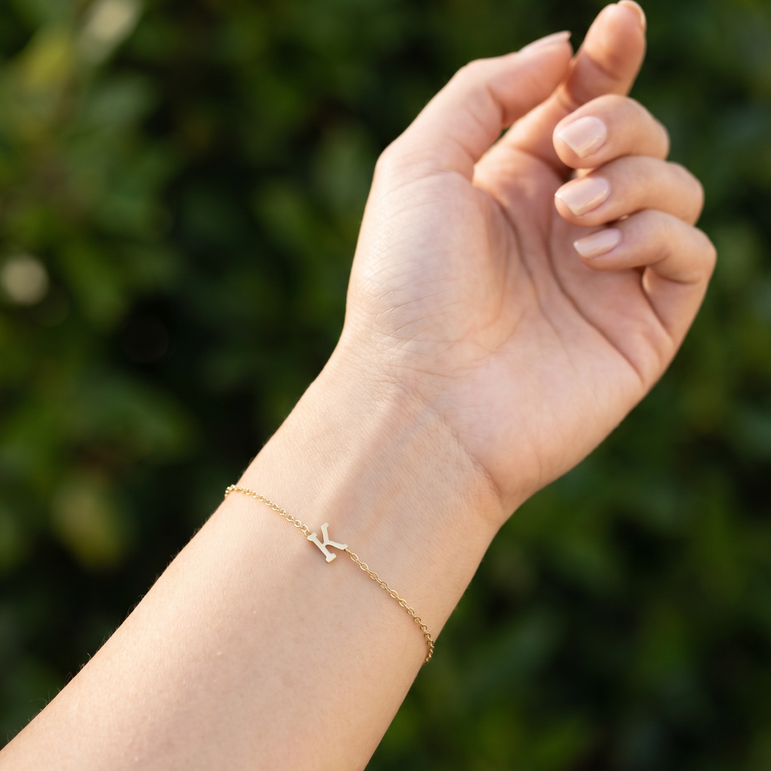 The Scritta Initial Bracelet