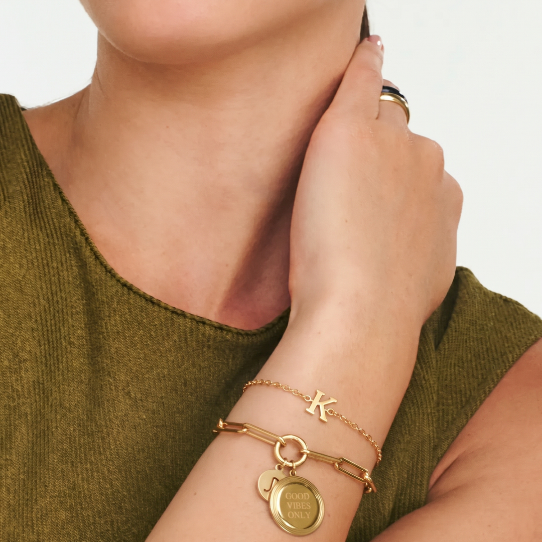 The Scritta Initial Bracelet